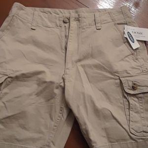 Old Navy Tan Cargo Shorts